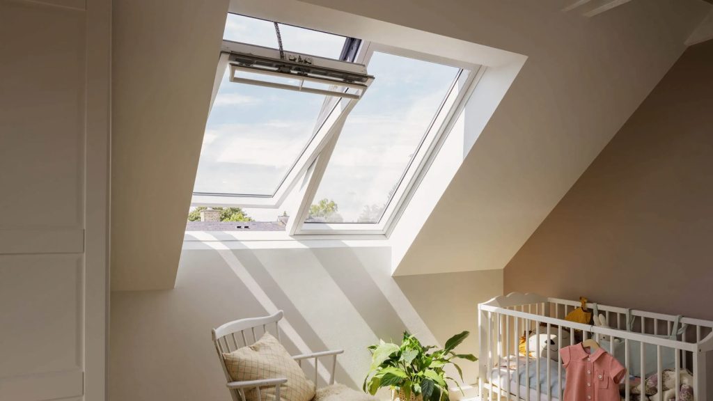 Velux electric window ventilation
