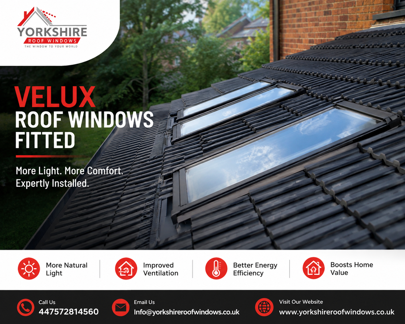 Velux Roof Windows Fitted